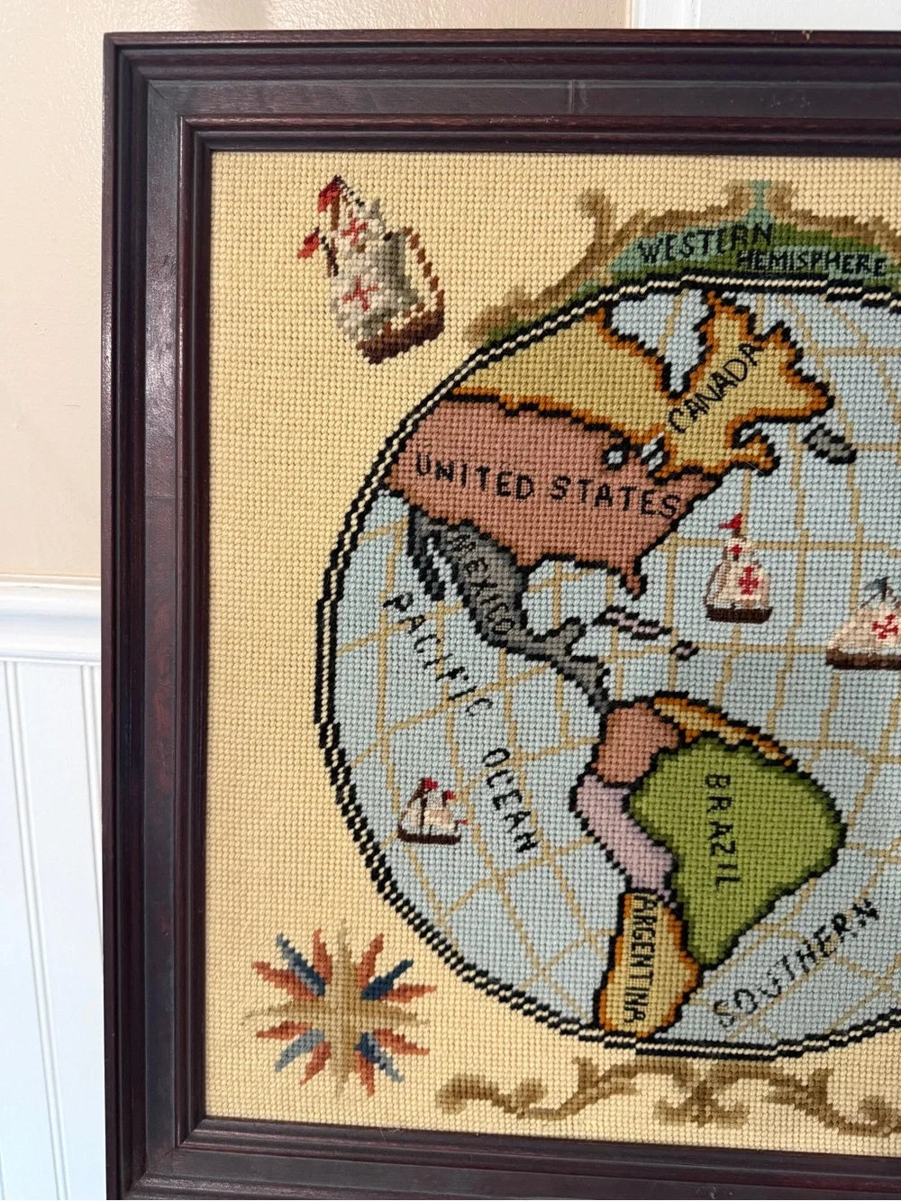 N/A hand stitched